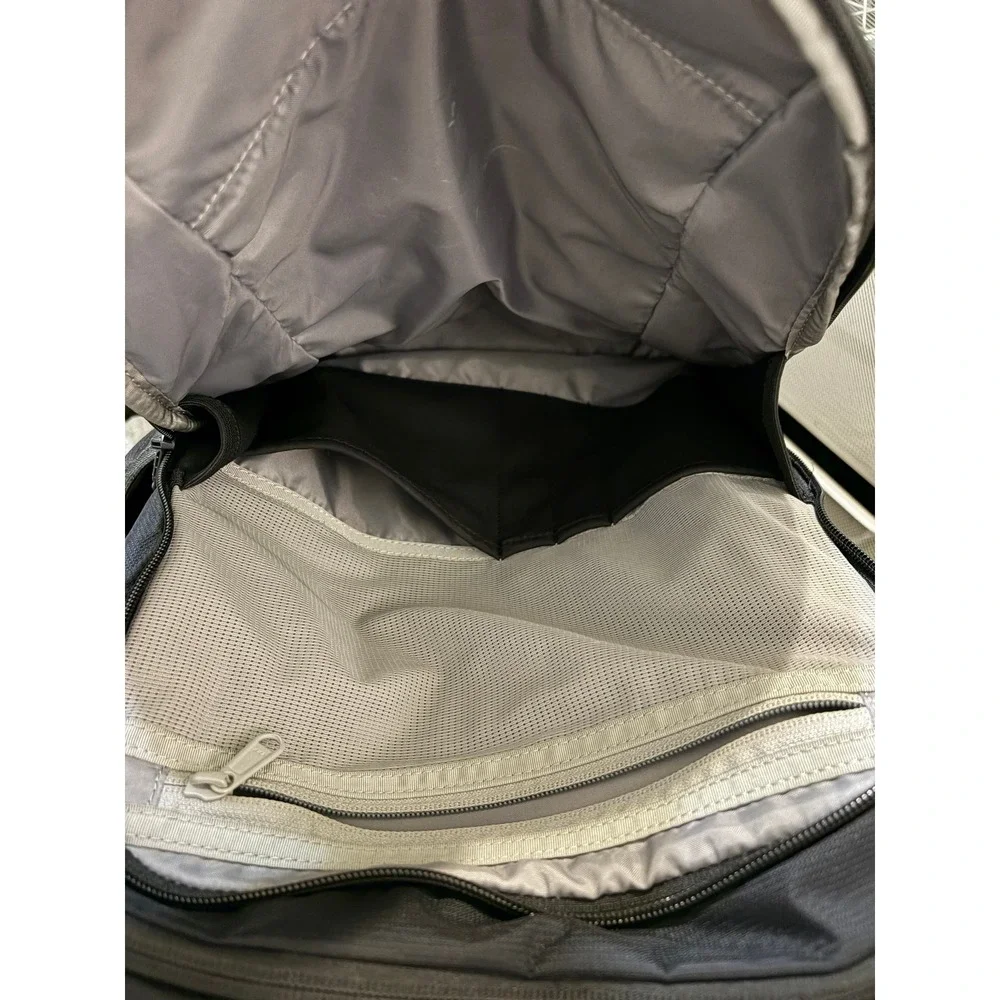 Timbuk2 Black Recycled Fabric Laptop Backpack Roboflow Logo Tech Commuter Bag